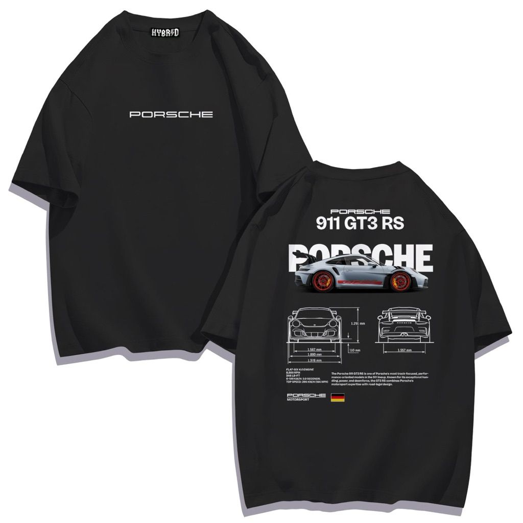 T-SHIRT " PORCHE CAR " DESIGN FOR SUMMER