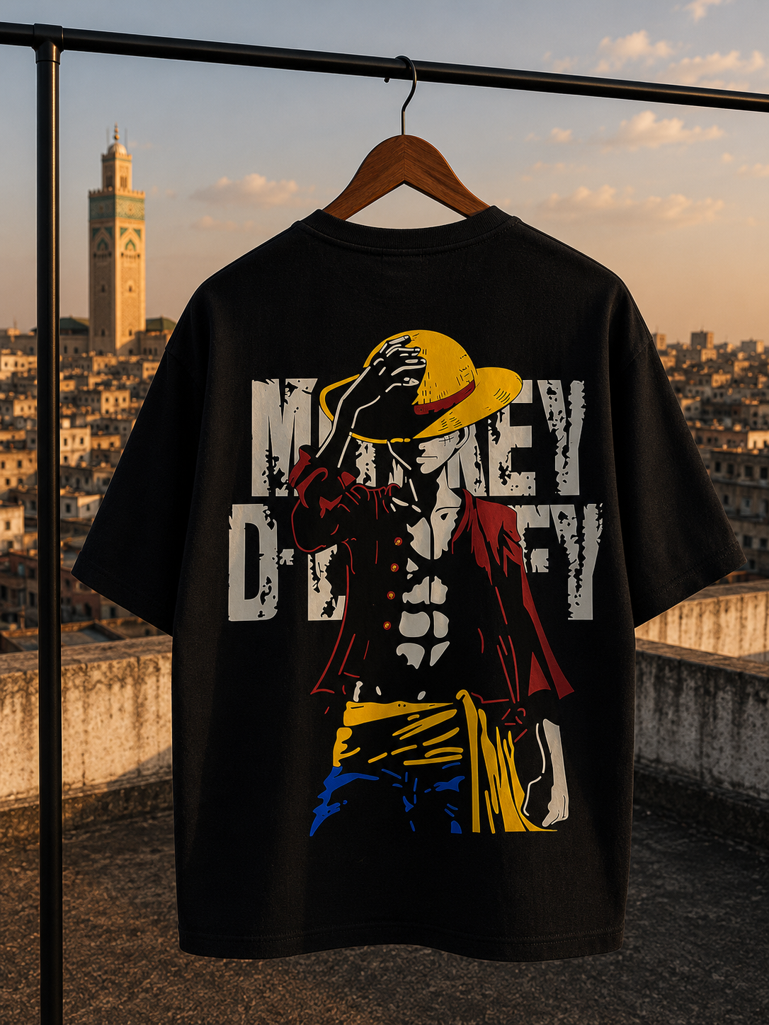 Monkey D. Luffy Oversized Tee ⭐