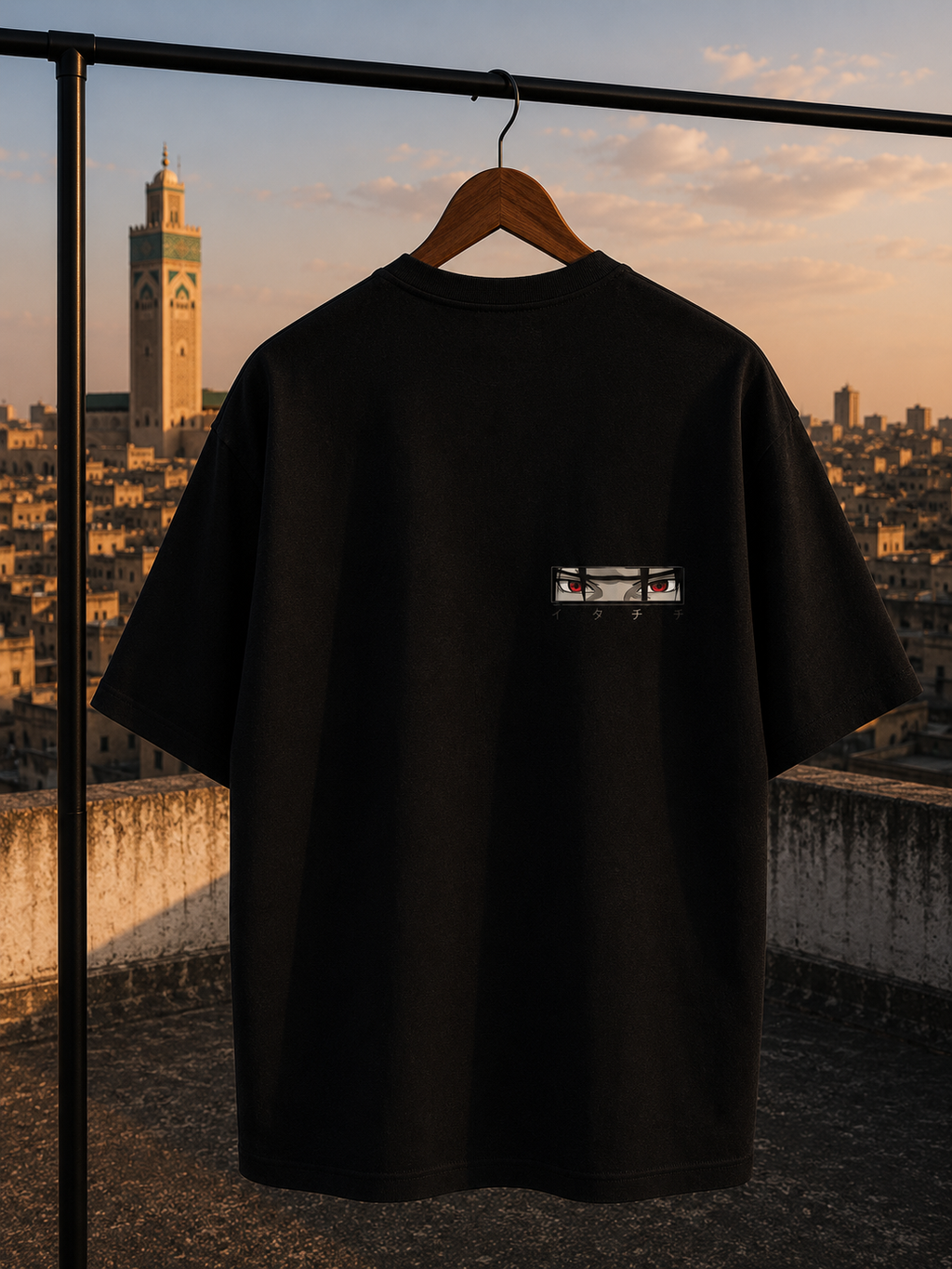 Sharingan Legacy Oversized Tee – Black