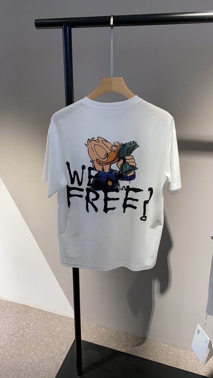 Lucky Duck "We Free" Oversized T-Shirt